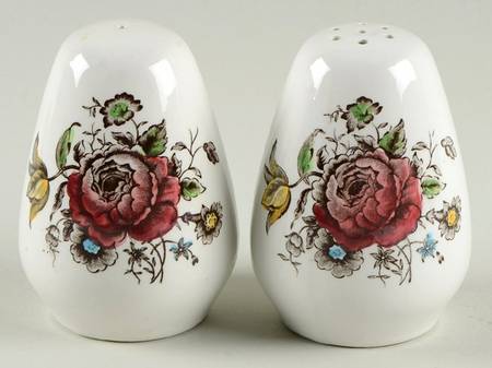 Bouquet (White Background) Salt & Pepper Set