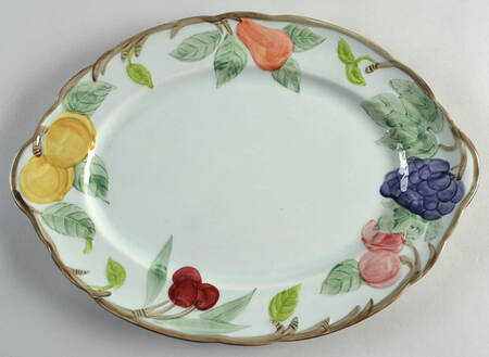 Bountiful 14" Oval Serving Platter