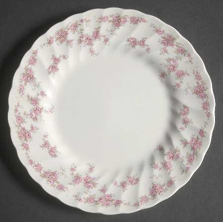 Brides Bouquet Salad Plate