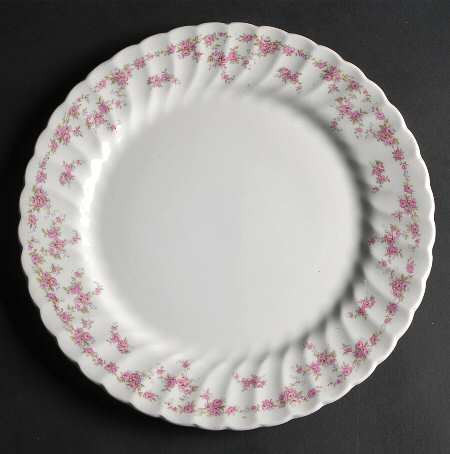 Brides Bouquet 12" Chop Plate (Round Platter)