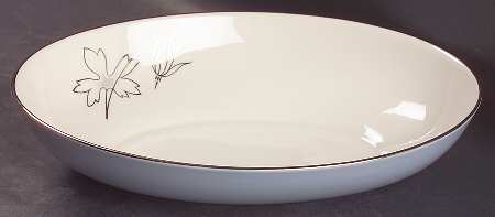 Brentwood 8" Oval Vegetable Bowl