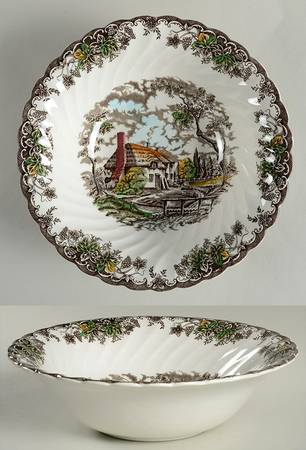 The Brook 9" Round Vegetable Bowl