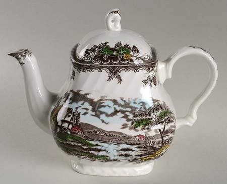 The Brook Teapot & Lid