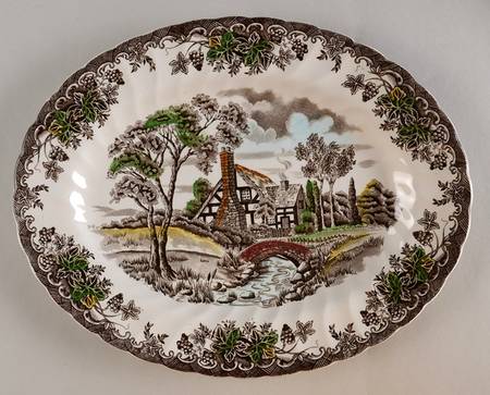 The Brook 12" Oval Serving Platter
