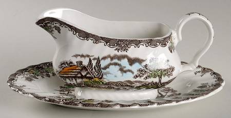 The Brook Gravy Boat & Underplate