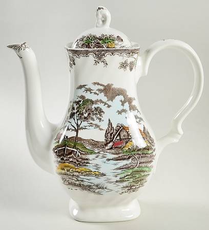 The Brook Coffee Pot & Lid