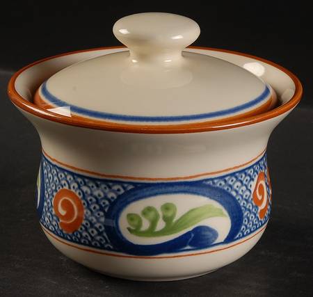 Calypso Sugar Bowl & Lid