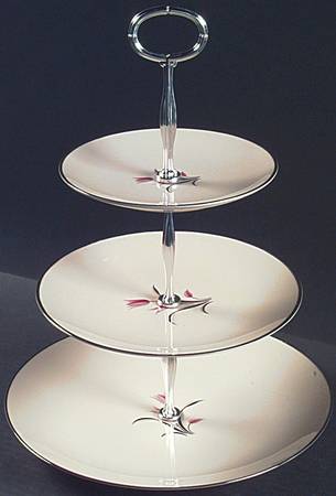 Carmel 13 7/8"-14 1/4" 3-Tiered Serving Tray(DP,SP,BB) HC