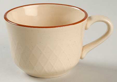 Chestnut Weave Flat Cup