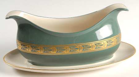 Cimarron Gravy Boat with Attached Underplate