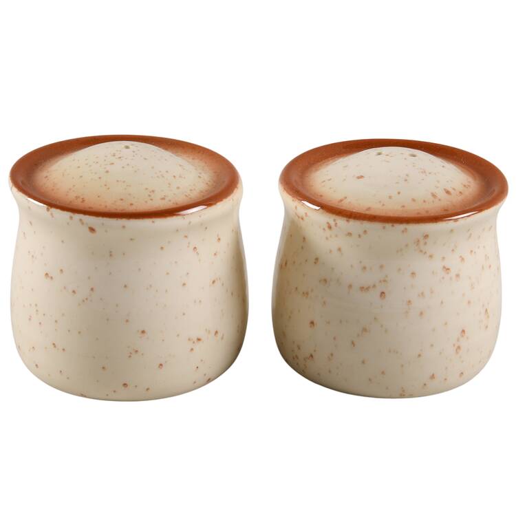 Country Craft Russet Brown Salt Mill & Pepper Mill Set