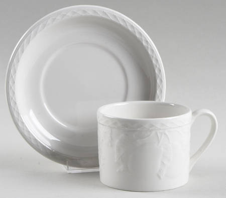Country Fayre Flat Cup & Saucer Set