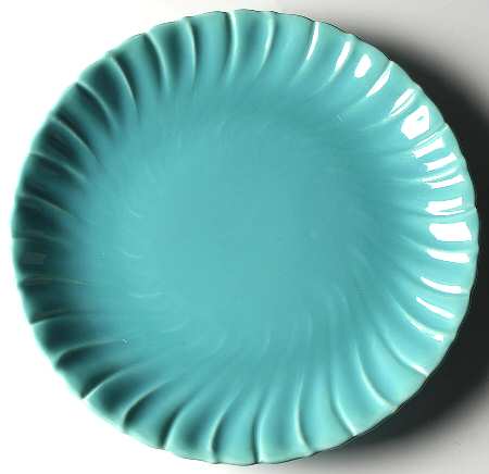Coronado Aqua Glossy 13" Chop Plate (Round Platter)