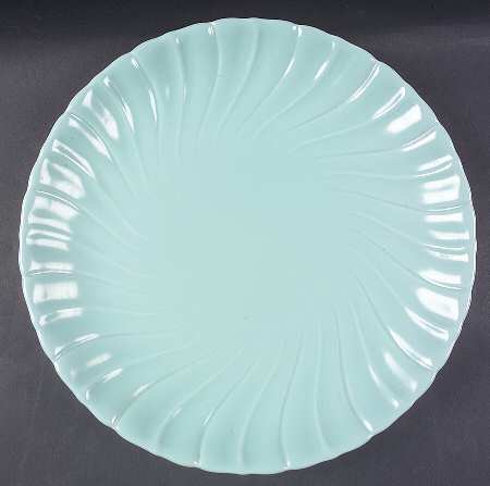 Coronado Aqua Matte 13" Chop Plate (Round Platter)