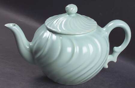Coronado Aqua Matte Teapot & Lid