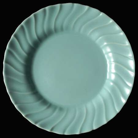 Coronado Aqua Matte Dessert/Pie Plate