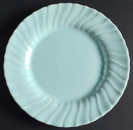 Coronado Aqua Matte Salad Plate