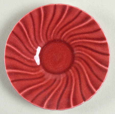 Coronado Burgundy Maroon (Glossy) Saucer for Demitasse Cup