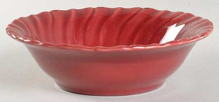 Coronado Burgundy Maroon (Glossy) Coupe Cereal Bowl
