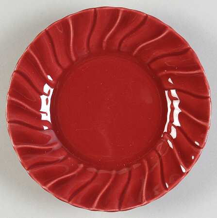 Coronado Burgundy Maroon (Glossy) Bread & Butter Plate