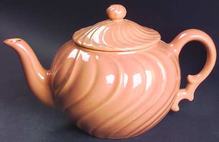 Coronado Coral Beige (Glossy) Teapot & Lid