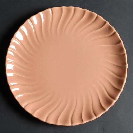 Coronado Coral Beige (Glossy) 11" Chop Plate (Round Platter)