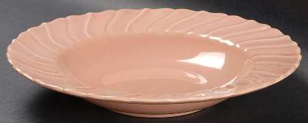 Coronado Coral Beige (Glossy) Rim Soup Bowl