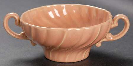 Coronado Coral Beige (Glossy) Flat Cream Soup Bowl