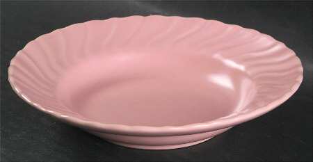 Coronado Coral Beige (Matte) Rim Fruit/Dessert (Sauce) Bowl