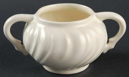 Coronado Off White (Glossy) Sugar Bowl No Lid
