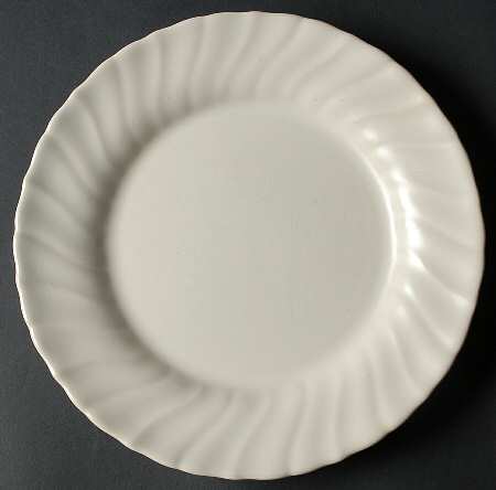 Coronado Off White (Glossy) Luncheon Plate