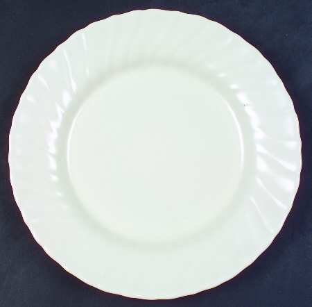 Coronado Off White Matte Luncheon Plate by Franciscan