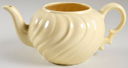 Coronado Yellow Glossy Teapot No Lid