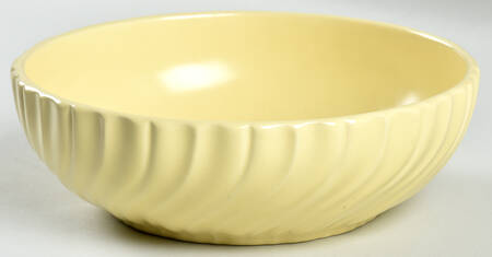 Coronado Yellow Glossy 7" Round Vegetable Bowl