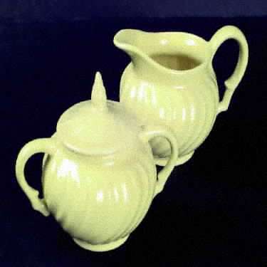 Coronado Yellow Glossy Creamer