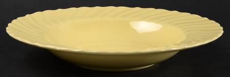 Coronado Yellow Glossy Rim Soup Bowl