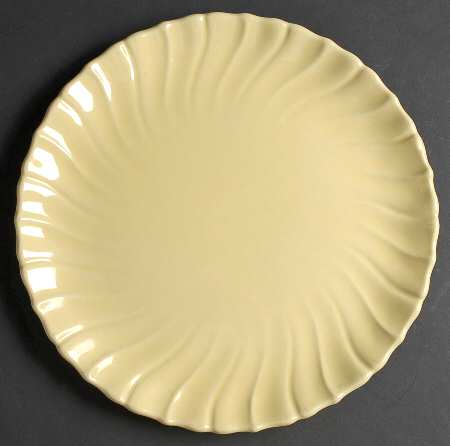 Coronado Yellow Glossy 11" Chop Plate (Round Platter)