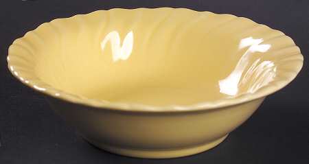 Coronado Yellow Glossy Coupe Cereal Bowl