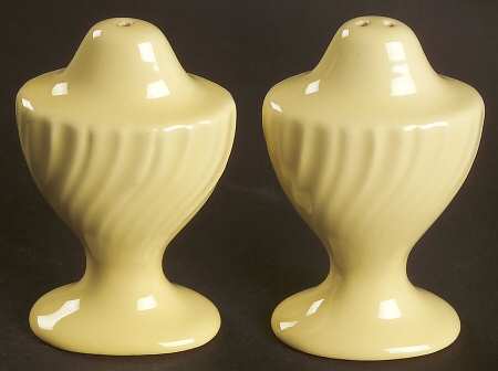 Coronado Yellow Glossy Salt & Pepper Set