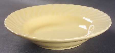 Coronado Yellow Glossy Rim Fruit/Dessert (Sauce) Bowl