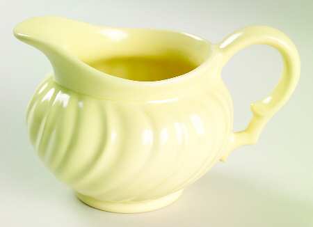 Coronado Yellow Matte Creamer