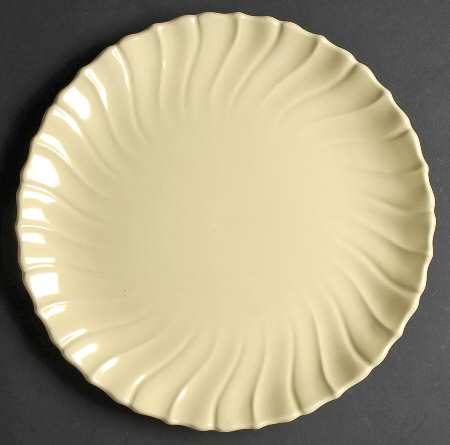 Coronado Yellow Matte 11" Chop Plate (Round Platter)