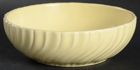Coronado Yellow Matte 7" Round Vegetable Bowl