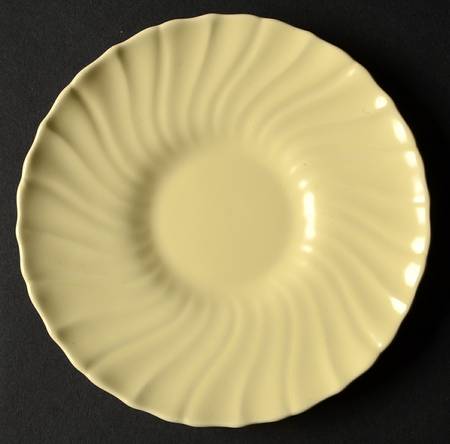 Coronado Yellow Matte Saucer for Cream Soup Bowl