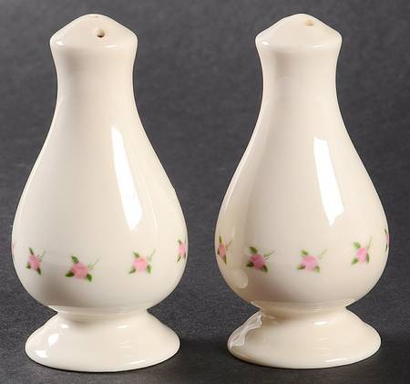 Crinoline (Pink & Blue) Salt & Pepper Set