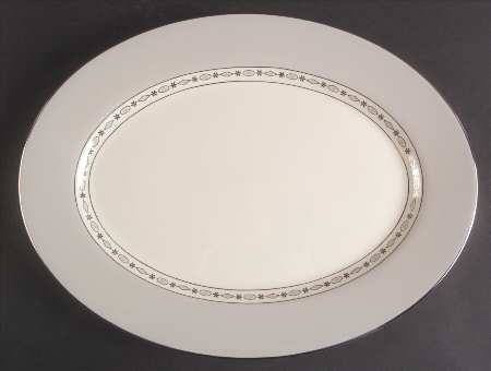 Crown Jewel 15" Oval Serving Platter