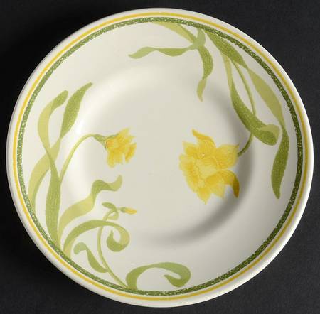 Daffodil (Greenhouse) Bread & Butter Plate
