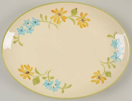 Daisy 13" Oval Serving Platter