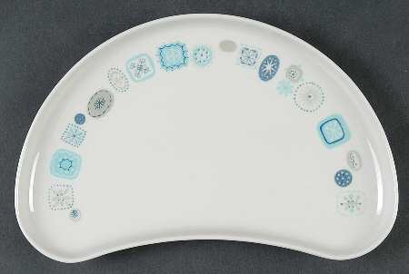 Del Mar Crescent Salad Plate