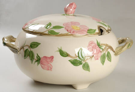 Desert Rose (USA Backstamp) Tureen & Lid